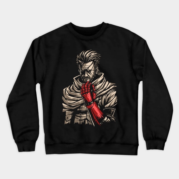 Big Boss - Metal Gear Solid V Crewneck Sweatshirt by nikmatiaja